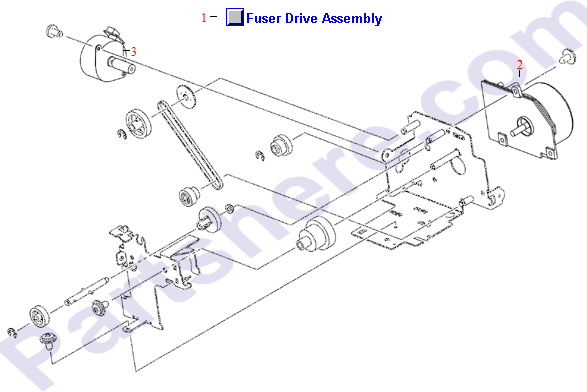 HP parts picture diagram for RM1-1729-000CN